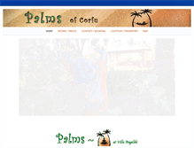 Tablet Screenshot of palmsofcorfu.com